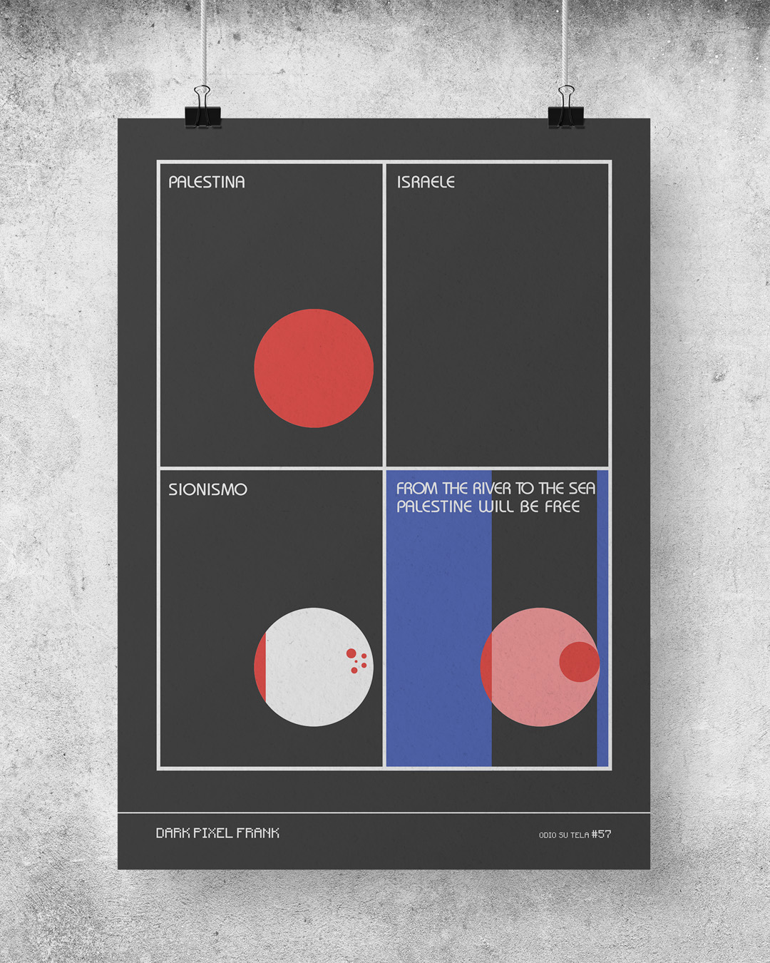 Odio su tela #57: From the river to the sea