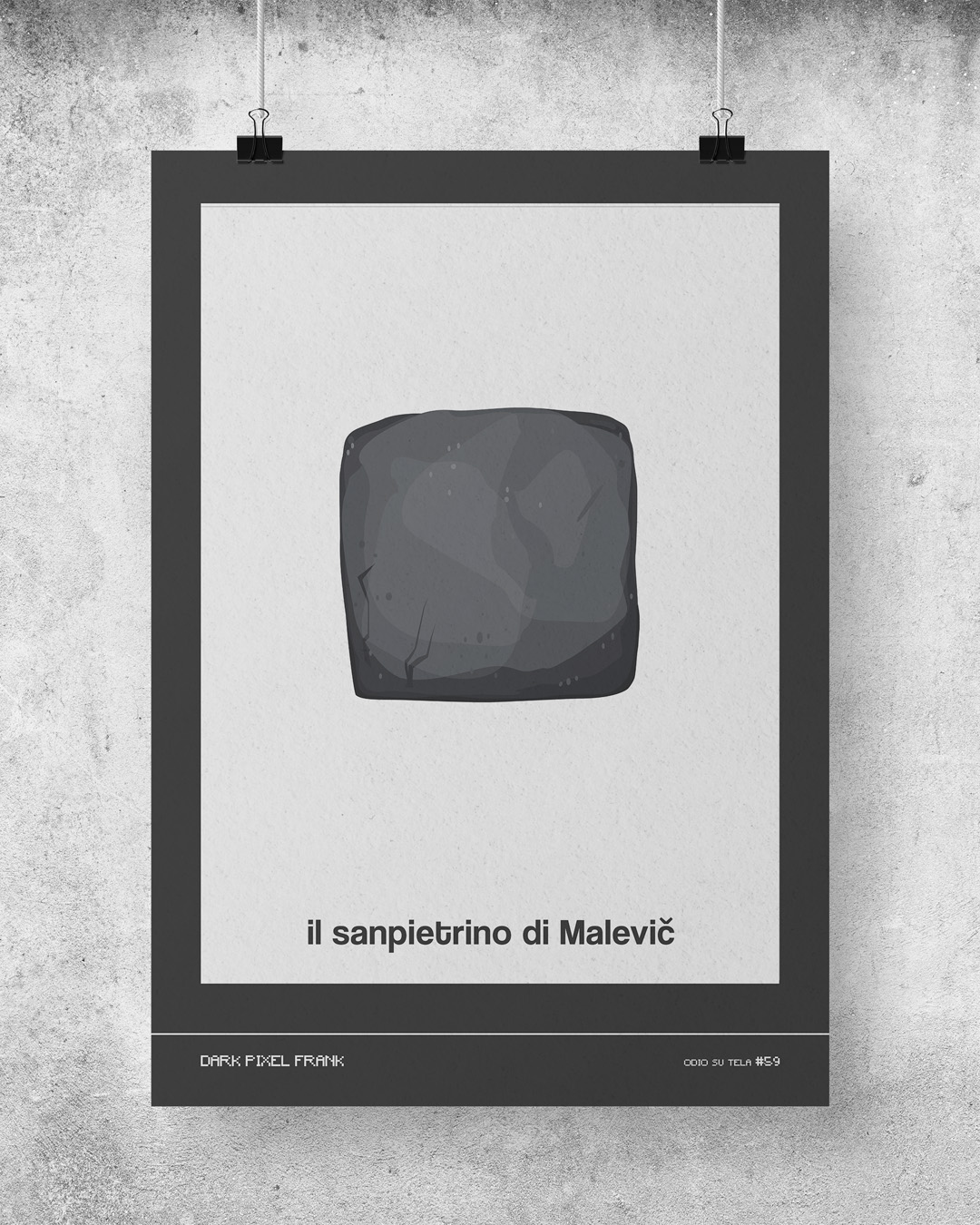 Odio su tela #59: Il sanpietrino di Malevič