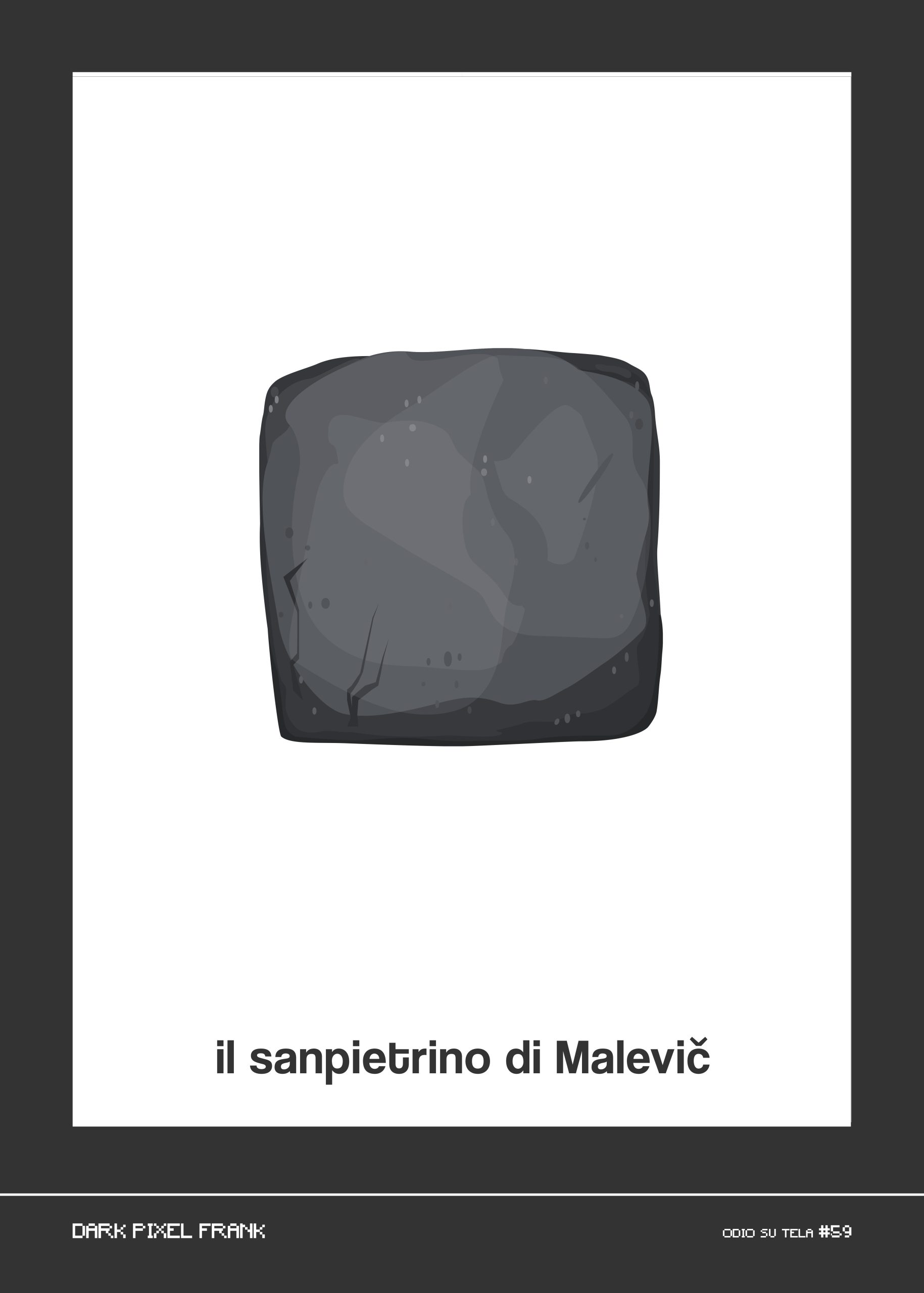 Odio su tela #59: Il sanpietrino di Malevič - immagine 2