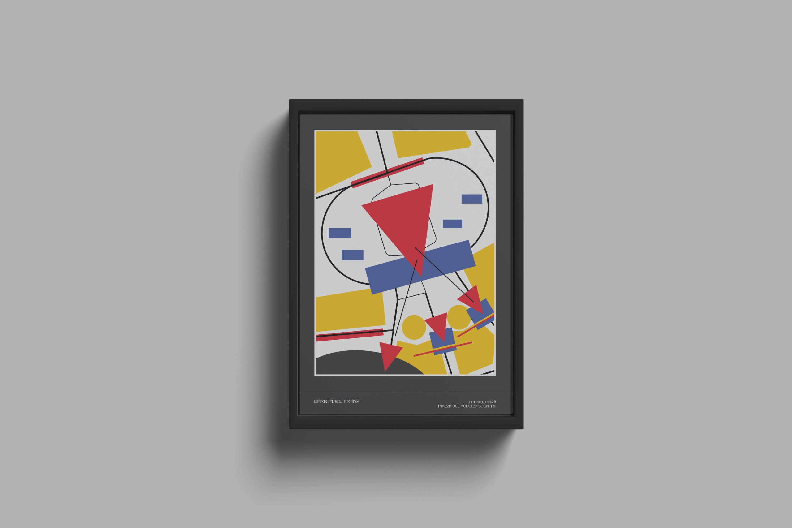 Odio su tela #29: Piazza del Popolo, scontri del 14 dicembre 2010 - immagine 2