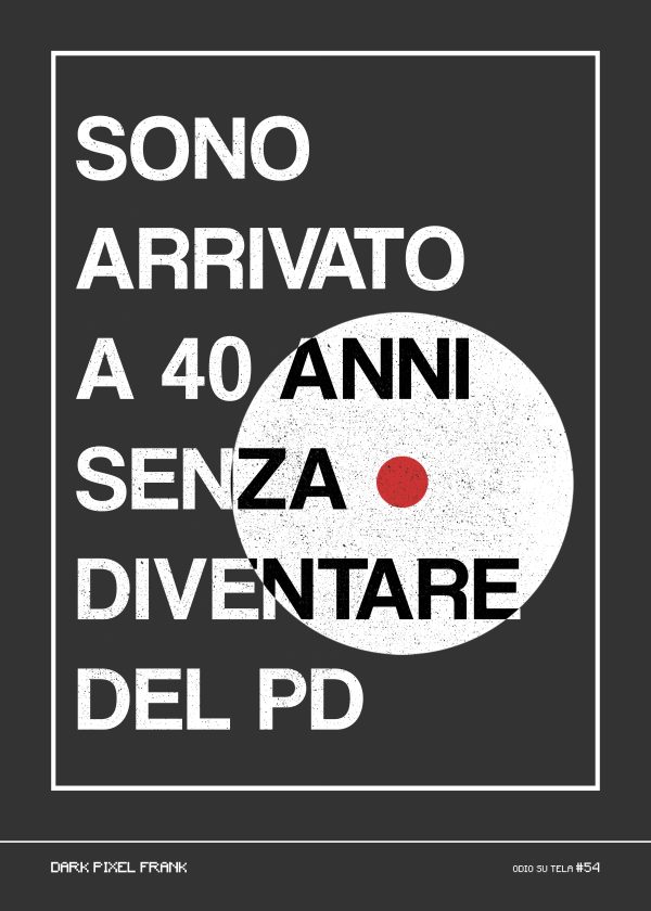 Sono arrivato a 40 anni