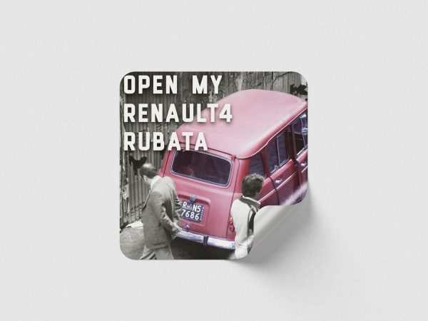 Open my Renault 4 rubata